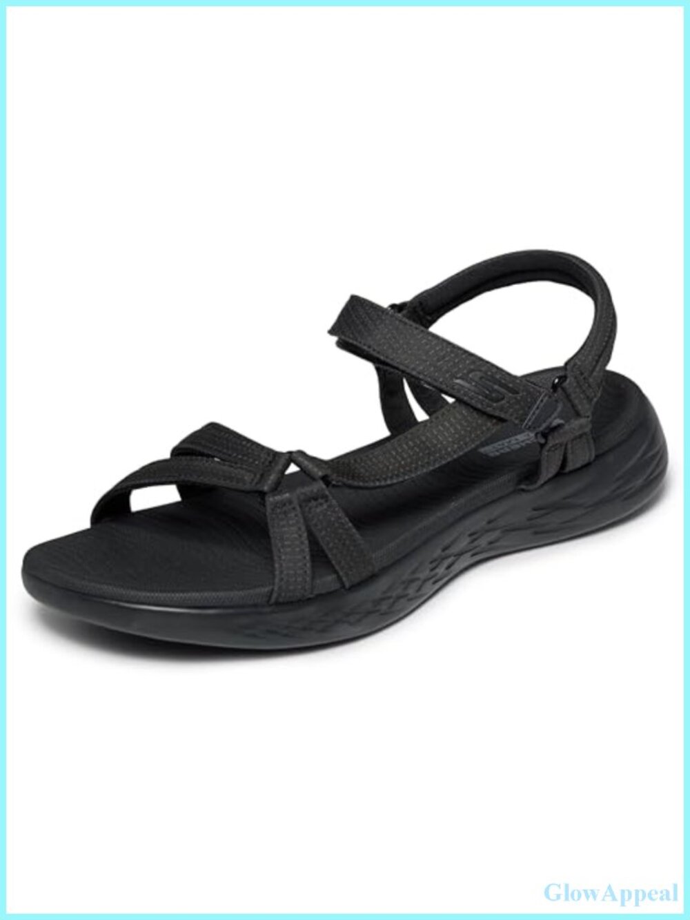 Skechers On-The-Go 600 Brilliancy Sport Sandal Mesh Hook & Loop Women